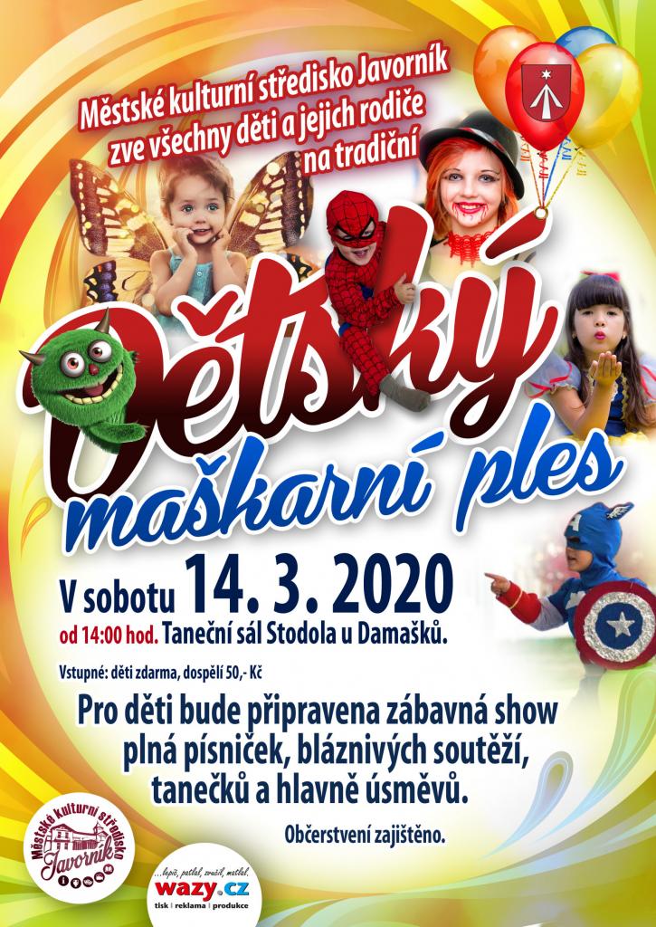 Dětský maškarní ples