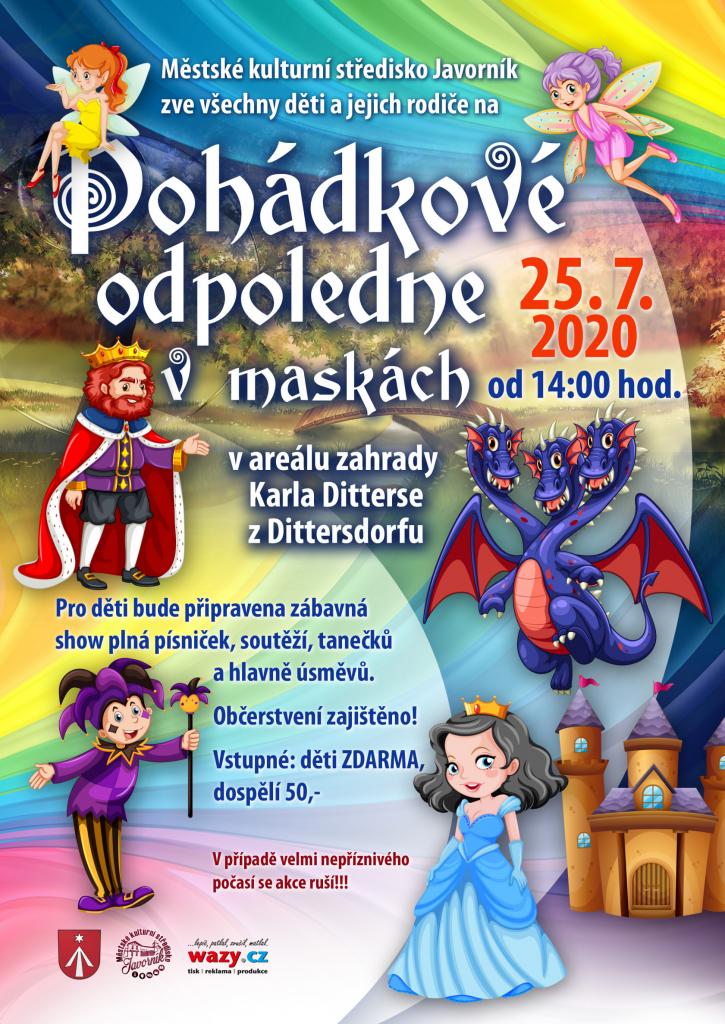 Pohádkové odpoledne v maskách