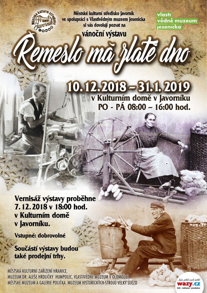 Řemeslo má zlaté dno