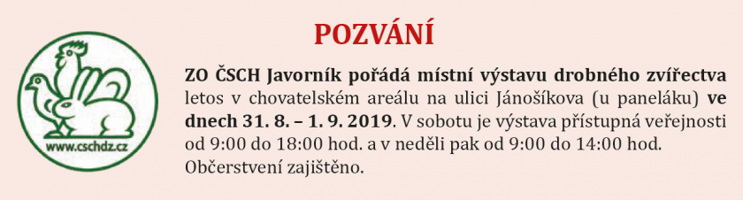 pozvánka
