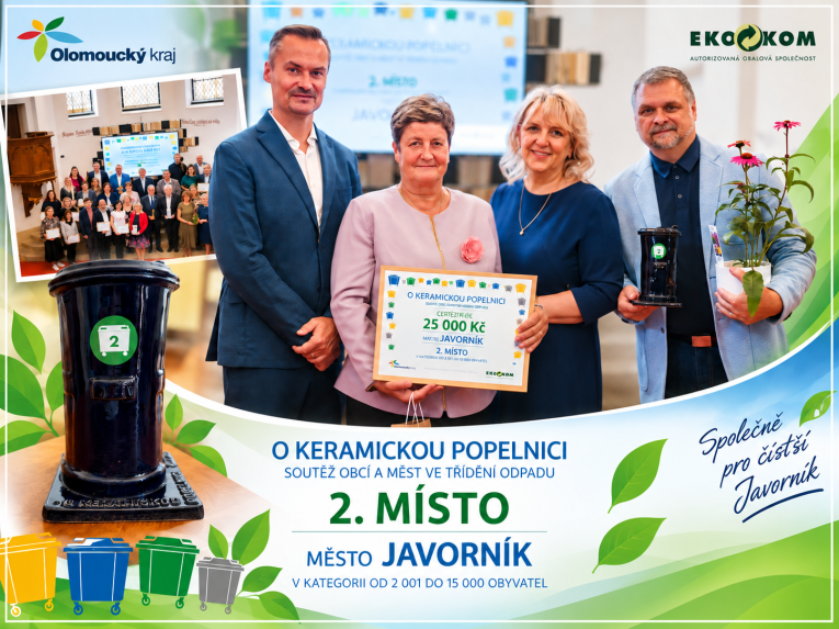 Keramická popelnice