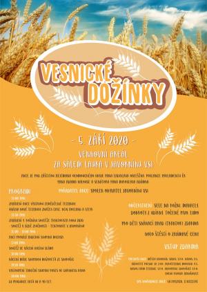 vesnické dožínky