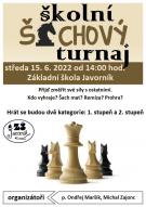 školní šachový turnaj