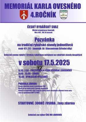 Rybářské závody na přírodním revíru