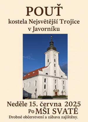 Zábava a občerstvení na pouti