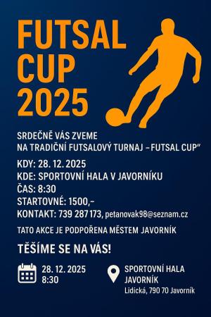 futsalový turnaj v hale