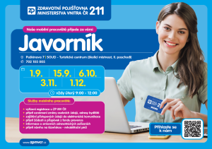 Mobilní pracoviště ZP MV ČR opět v Javorníku
