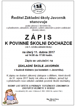 Zápis